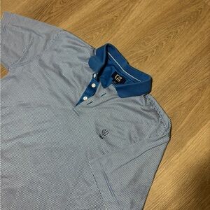 Charlotte Country Club Polo Shirt Men Large Performance Cotton Cutter And Buck